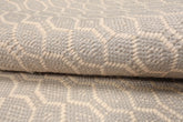 Gray Flatweave Area Rug LoomBloom Hand Woven Contemporary 100% New Zealand Wool Oriental Rug